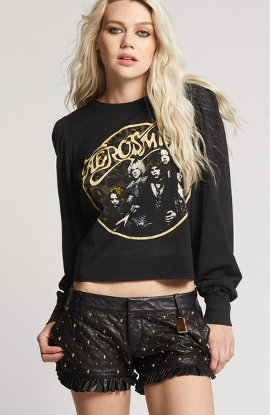 Aerosmith sweatshirt women's