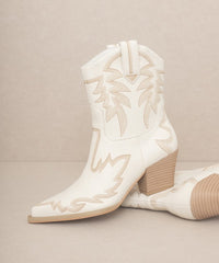 Take It Easy Embroidered Cowboy Boots