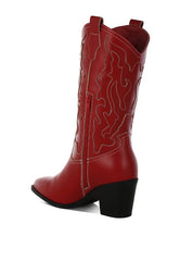 Little Red Corvette Cowboy Boots