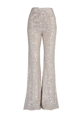 Shine On Sequin Glitter Flare Pants