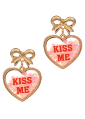 kiss me earrings 