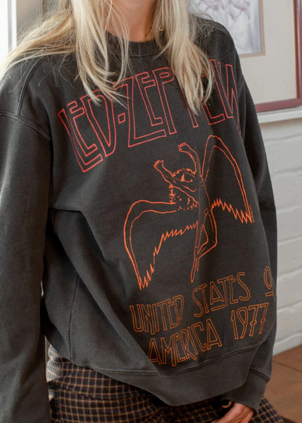 Led Zeppelin Sweater Music lover blogger 