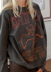 Led Zeppelin Sweater Music lover blogger 