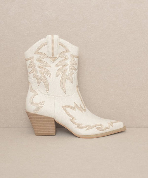 Western boots white 