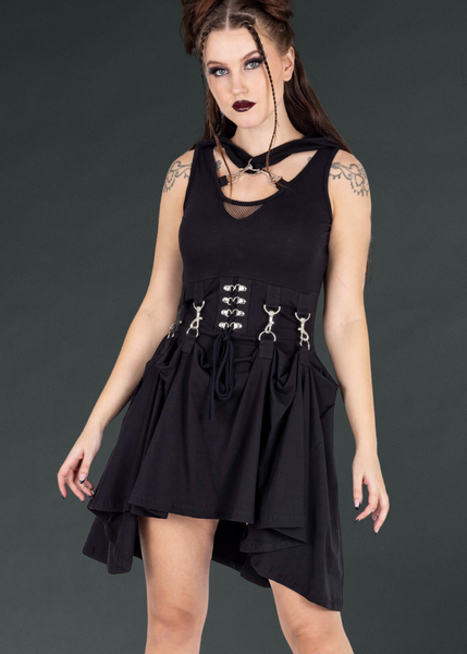 goth-mini-dress