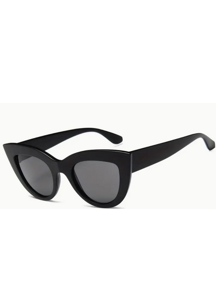 black Cat Eye sunglasses Goth 