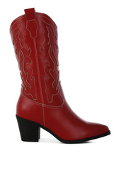 Little Red Corvette Cowboy Boots