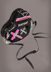 Punk Heart Crossbody Bag