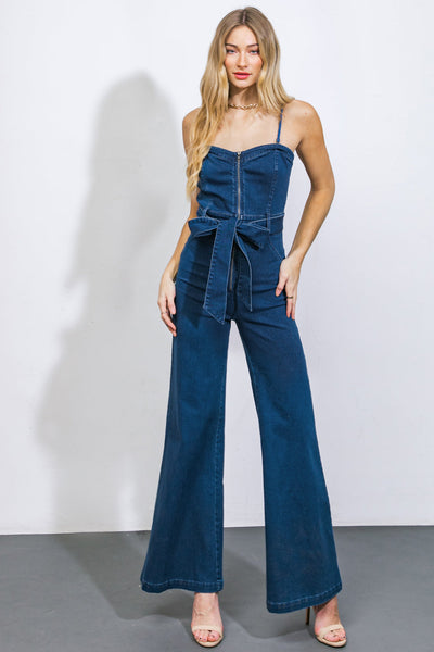 denim jumpsuit 70s