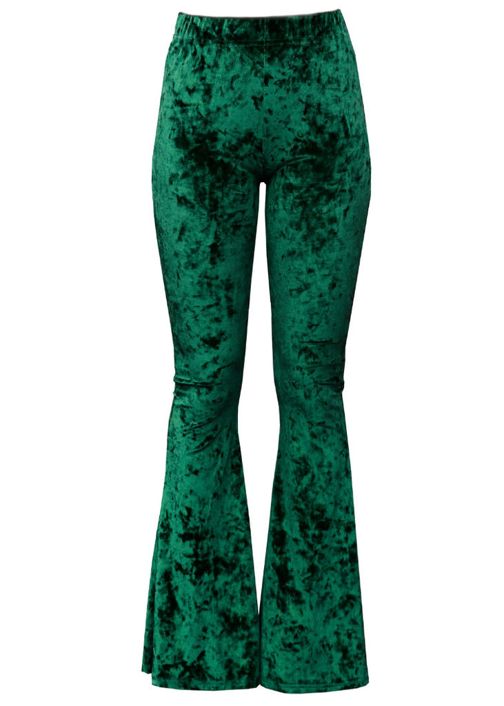 green velvet flares St Patrick's day 