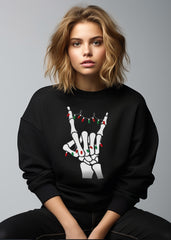 Heavy metal christmas sweater