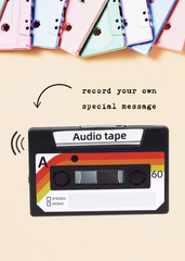 Recordable Cassette Tape Card