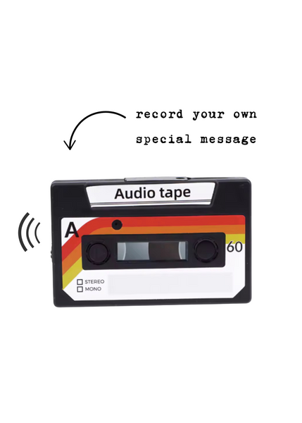 Recordable Cassette Tape Card