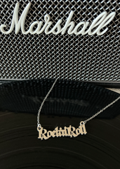 rock N Roll necklace 