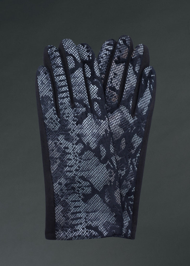 snakeskin gloves