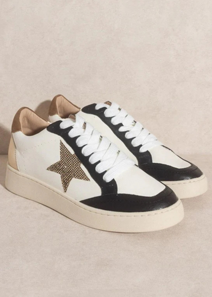 star print sneakers runner rocker 