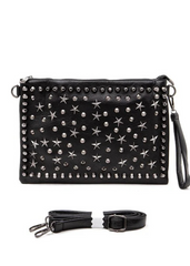 star studs swing bag concert rocker moto bag festival wear 