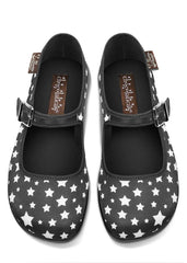 Starlight Black Women's Mary Jane Flats