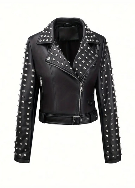 studded Moto Jacket 