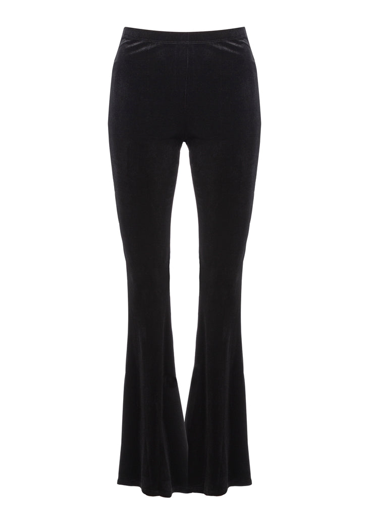 black velvet flare pants bell bottoms festival concert outfit 