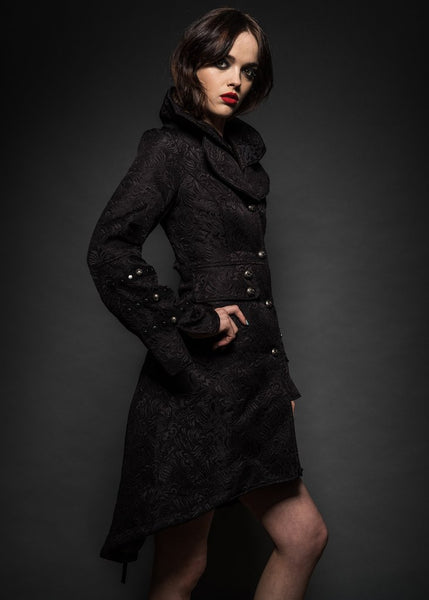 black victorian coat