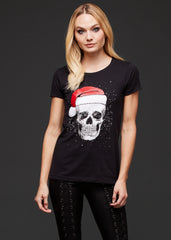 skull xmas t shirt